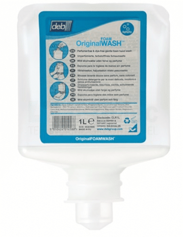 Deb DEB Original Foam Wash Handreiniger 1 Liter Deb DEB Original Foam Wash Handreiniger 1 Liter
