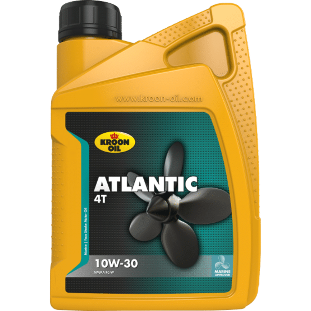 Kroon Oil Kroon-Oil - Atlantic 4T - 10W-30 - Flacon 1 Liter Kroon Oil Kroon-Oil - Atlantic 4T - 10W-30 - Flacon 1 Liter