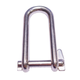 Seilflechter Seilflechter - D-sluiting met borgpen - Lange uitvoering - RVS A4 Seilflechter Seilflechter - D-sluiting met borgpen - Lange uitvoering - RVS A4