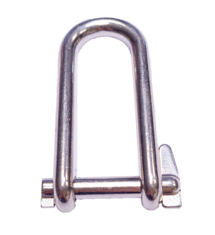 Seilflechter Seilflechter - D-sluiting met borgpen - Lange uitvoering - RVS A4 Seilflechter Seilflechter - D-sluiting met borgpen - Lange uitvoering - RVS A4