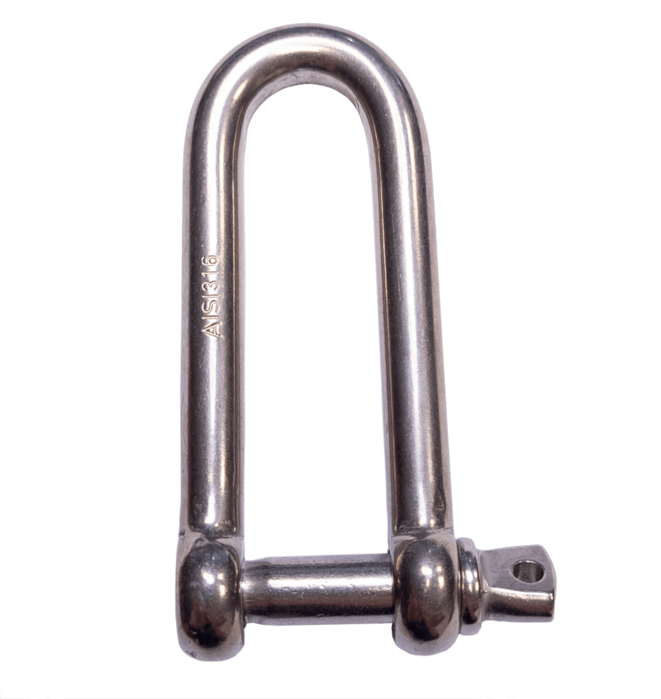 Seilflechter Seilflechter - D-sluiting - Lange uitvoering - RVS A4 Seilflechter Seilflechter - D-sluiting - Lange uitvoering - RVS A4