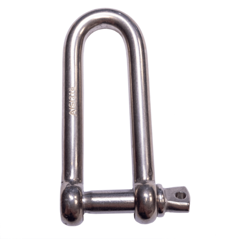 Seilflechter Seilflechter - D-sluiting - Lange uitvoering - RVS A4 Seilflechter Seilflechter - D-sluiting - Lange uitvoering - RVS A4