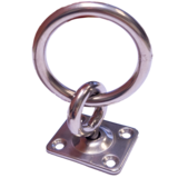 Seilflechter Seilflechter - Oogplaat met Wartel en Ring - RVS A2 Seilflechter Seilflechter - Oogplaat met Wartel en Ring - RVS A2