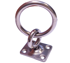 Seilflechter Seilflechter - Oogplaat met Wartel en Ring - RVS A2 Seilflechter Seilflechter - Oogplaat met Wartel en Ring - RVS A2