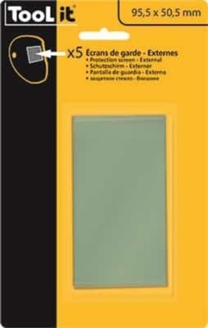 Gys Gys Interne Glazen 95.5x50.5 per 5 stuks Gys Gys Interne Glazen 95.5x50.5 per 5 stuks