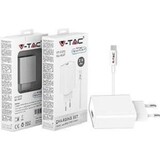V-tac V-Tac USB-C lader 2.1a wit V-tac V-Tac USB-C lader 2.1a wit