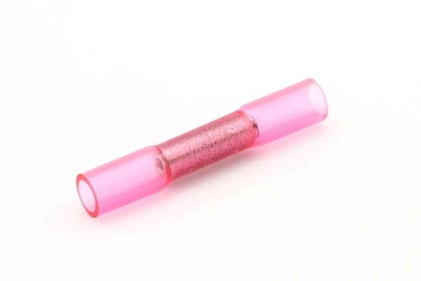 Ripca Ripca Parallel verbinder met krimpkous 0.5-1.5mm² rood Ø 4.5mm (Per stuk) Ripca Ripca Parallel verbinder met krimpkous 0.5-1.5mm² rood Ø 4.5mm (Per stuk)
