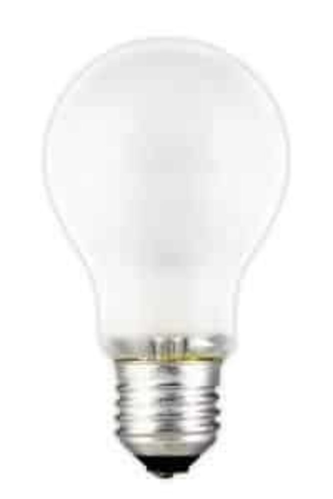 Gloeilamp met 230V E-27 fitting