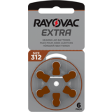 Rayovac Royovac 312 Batterij extra voor gehoorapparaat Rayovac Royovac 312 Batterij extra voor gehoorapparaat