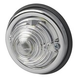 AHW AHW 17952 Toplicht wit chroom ring 2 stuks AHW AHW 17952 Toplicht wit chroom ring 2 stuks