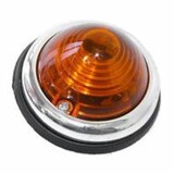 AHW AHW 17953 Toplicht oranje met chroomring 2 Stuks