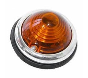 AHW AHW 17953 Toplicht oranje met chroomring 2 Stuks AHW AHW 17953 Toplicht oranje met chroomring 2 Stuks