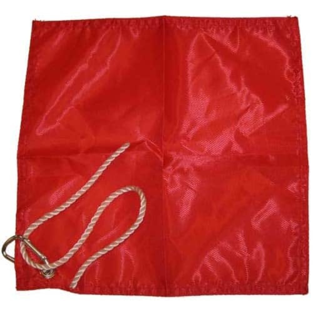 Waarschuwingsvlag voor lange lading 30x30cm Waarschuwingsvlag voor lange lading 30x30cm