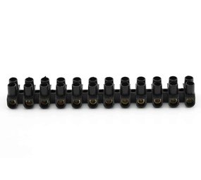 Ripca Kroonsteen 4.0 mm² 5A zwart Ripca Kroonsteen 4.0 mm² 5A zwart