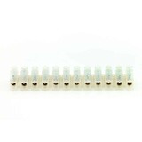 Ripca Kroonsteen 2.5 mm² 3A wit-no-1 Ripca Kroonsteen 2.5 mm² 3A wit-no-1