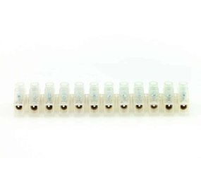 Ripca Kroonsteen 2.5 mm² 3A wit-no-1 Ripca Kroonsteen 2.5 mm² 3A wit-no-1