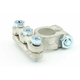 Ripca Ripca Accuklem met 3 bouten voor 2 kabels +/- Ripca Ripca Accuklem met 3 bouten voor 2 kabels +/-