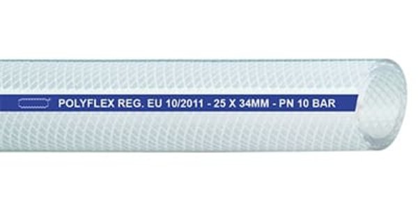 Baggerman Polyflex  - PVC Luchtslang - Transparant Baggerman Polyflex  - PVC Luchtslang - Transparant