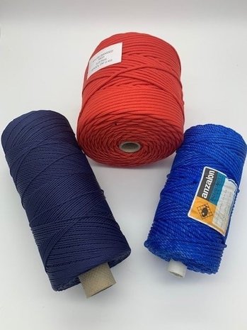 Nylon garen 210/... gekleurd Nylon garen 210/... gekleurd