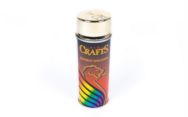 Air Crafts Aircraft spuitbus goud chroom Air Crafts Aircraft spuitbus goud chroom