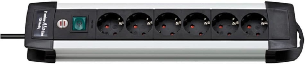 Brennenstuhl Brennenstuhl Stekkerdoos 6 voudig Brennenstuhl Brennenstuhl Stekkerdoos 6 voudig