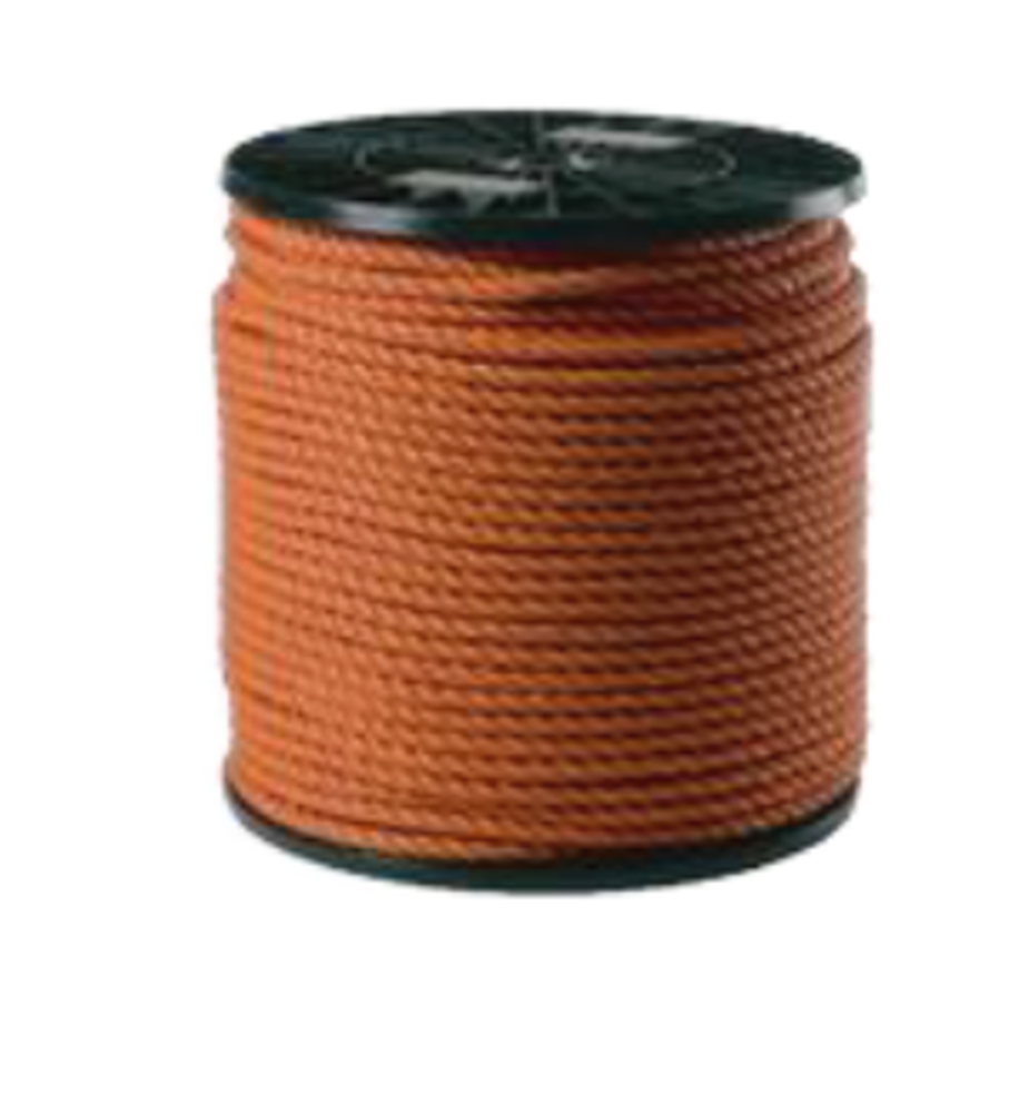 Chris Muller Touw Chris Muller - Touw - Polypropyleen - 3-strengs - Oranje