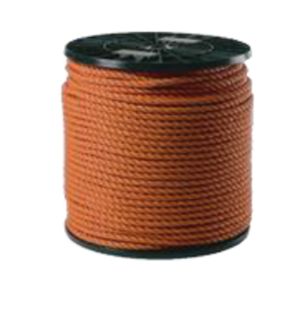 Chris Muller Touw Chris Muller - Touw - Polypropyleen - 3-strengs - Oranje