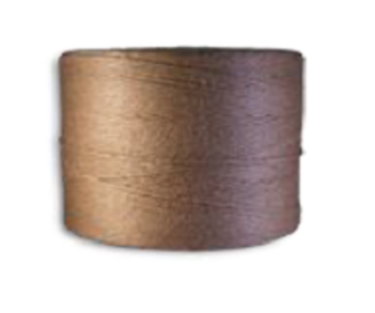 Chris Muller Touw Jute Bruin (natuurvezel) 2-3-4 draads op spoel zonder huls Chris Muller Touw Jute Bruin (natuurvezel) 2-3-4 draads op spoel zonder huls