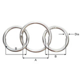 Blue Line Briller RVS