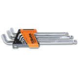 Beta Beta 96BPA/SC9 - 9-delig set haakse stiftsleutel met kogelkop 110° extra-kort aan een zijde Beta Beta 96BPA/SC9 - 9-delig set haakse stiftsleutel met kogelkop 110° extra-kort aan een zijde