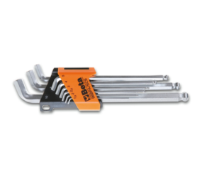 Beta Beta 96BPA/SC9 - 9-delig set haakse stiftsleutel met kogelkop 110° extra-kort aan een zijde Beta Beta 96BPA/SC9 - 9-delig set haakse stiftsleutel met kogelkop 110° extra-kort aan een zijde