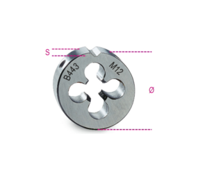 Beta Beta 443 - Snijplaat fijne spoed metrische draad HSS - M16x1 Beta Beta 443 - Snijplaat fijne spoed metrische draad HSS - M16x1