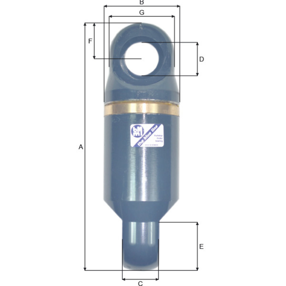 Blue Line BMM Kogellagerwartel Blue Line BMM Kogellagerwartel