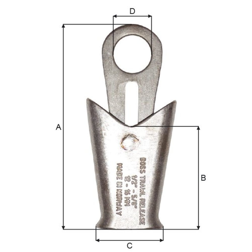 Blue Line Kuilklem RVS - Boss Blue Line Kuilklem RVS - Boss