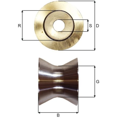 Blue Line Blueline Losse Schijven voor Rollerblok Blue Line Blueline Losse Schijven voor Rollerblok