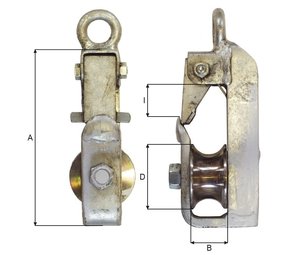 Blue Line Blueline Voetblok KS10E+KS20E gegalvaniseerd Blue Line Blueline Voetblok KS10E+KS20E gegalvaniseerd
