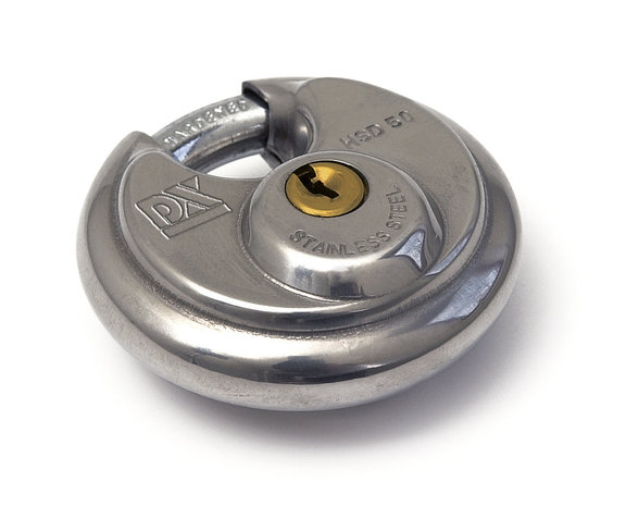 Dulimex DX Discusslot 70 mm RVS verschillend sluitend Dulimex DX Discusslot 70 mm RVS verschillend sluitend