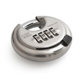 Dulimex DX Discusslot 70 mm RVS met cijferslot Dulimex DX Discusslot 70 mm RVS met cijferslot