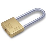 Dulimex DX Hangslot 40 mm hoge beugel verschillend sluitend