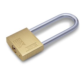 Dulimex DX Hangslot 40 mm hoge beugel verschillend sluitend