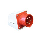 ABL ABL CEE wandcontactdoos stekker IP44 16A 5-polig 400V 6h rood ABL ABL CEE wandcontactdoos stekker IP44 16A 5-polig 400V 6h rood