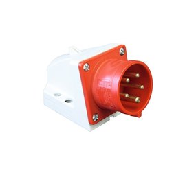 ABL ABL CEE wandcontactdoos stekker IP44 16A 5-polig 400V 6h rood ABL ABL CEE wandcontactdoos stekker IP44 16A 5-polig 400V 6h rood
