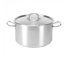 Sitram Sitram Kookpan RVS middel hoog Ø 16 Sitram Sitram Kookpan RVS middel hoog Ø 16