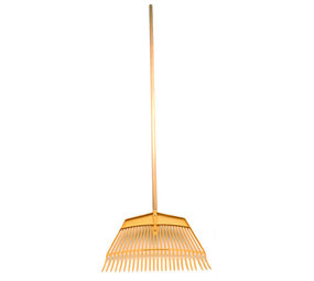 Middelwijk MM Bladhark Jumbo geel kunststof 60cm Middelwijk MM Bladhark Jumbo geel kunststof 60cm