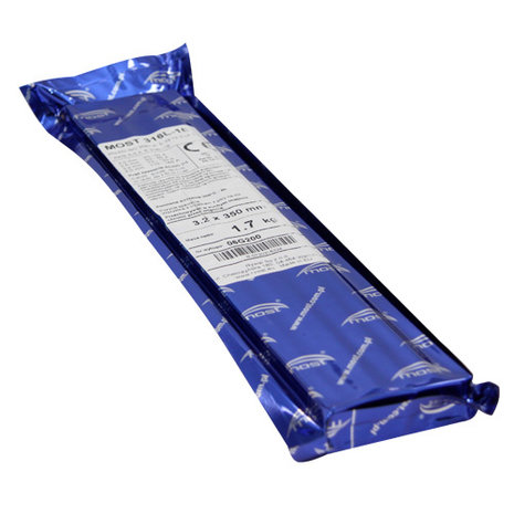 MOST Most - Laselektroden - 316L-16 - 350 x 3,2mm - 1,7 kg MOST Most - Laselektroden - 316L-16 - 350 x 3,2mm - 1,7 kg