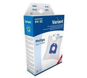 Variant Variant Stofzuigerzakken Microfiber Philips PH 02