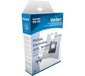 Variant Variant Stofzuigerzakken Microfiber Philips PH 03