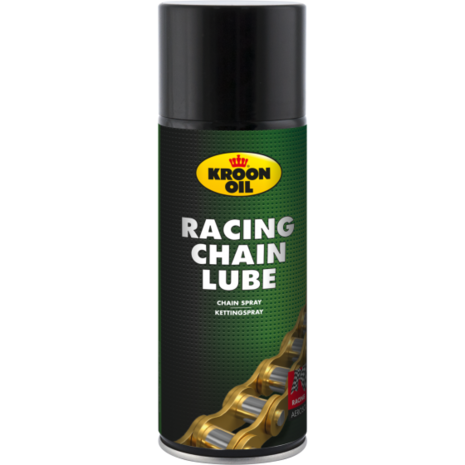 Kroon Oil Kroon-Oil - Racing Chainlube - Kettingspray - Spuitbus 400ml Kroon Oil Kroon-Oil - Racing Chainlube - Kettingspray - Spuitbus 400ml