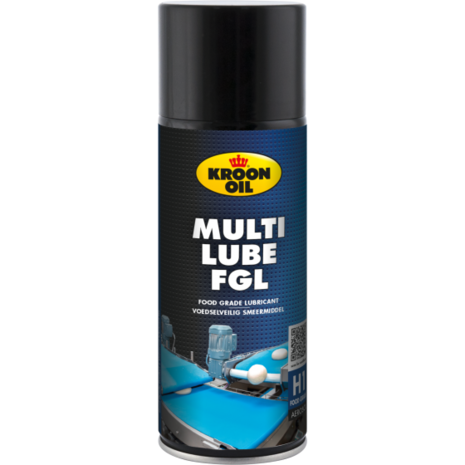 Kroon Oil Kroon-Oil - Multilube FGL H1 - Spuitbus 400ml Kroon Oil Kroon-Oil - Multilube FGL H1 - Spuitbus 400ml