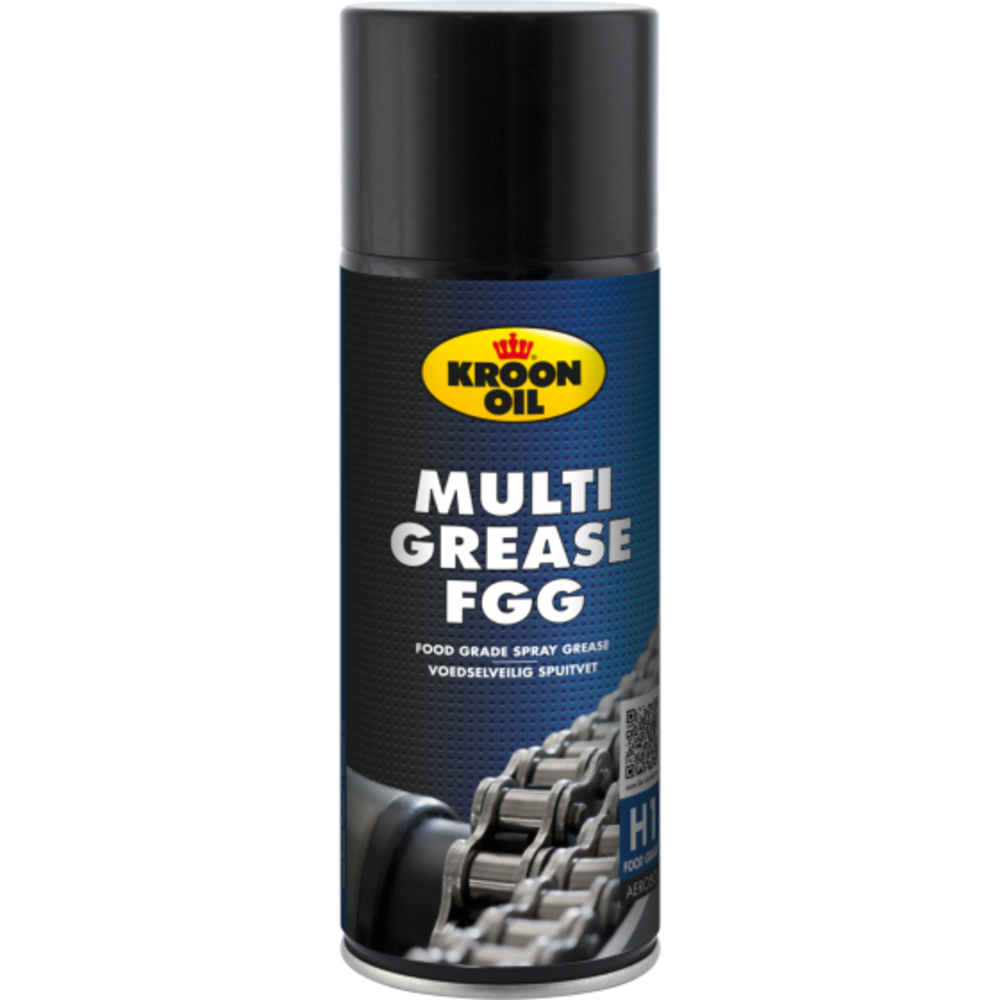 Kroon Oil Kroon-Oil - Multi Grease FGG H1 - Spuitbus 400ml Kroon Oil Kroon-Oil - Multi Grease FGG H1 - Spuitbus 400ml